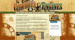 Desktop Screenshot of cowboysandengines.net